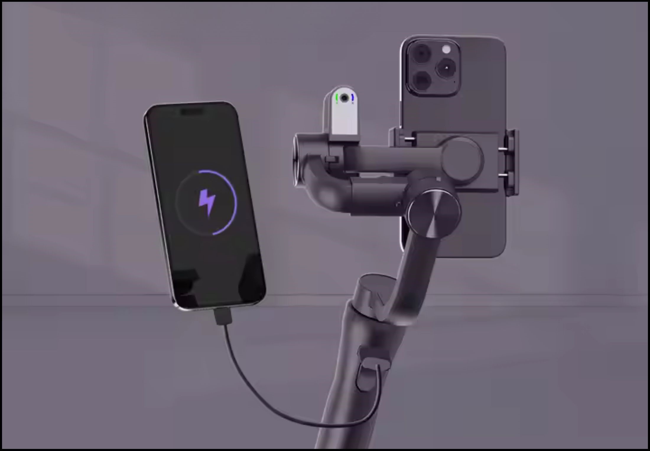 gimbal-3-osiowy-bluetooth-do-telefonu-iphone-android-stabilizator-obrazu-ładowanie-telefonu